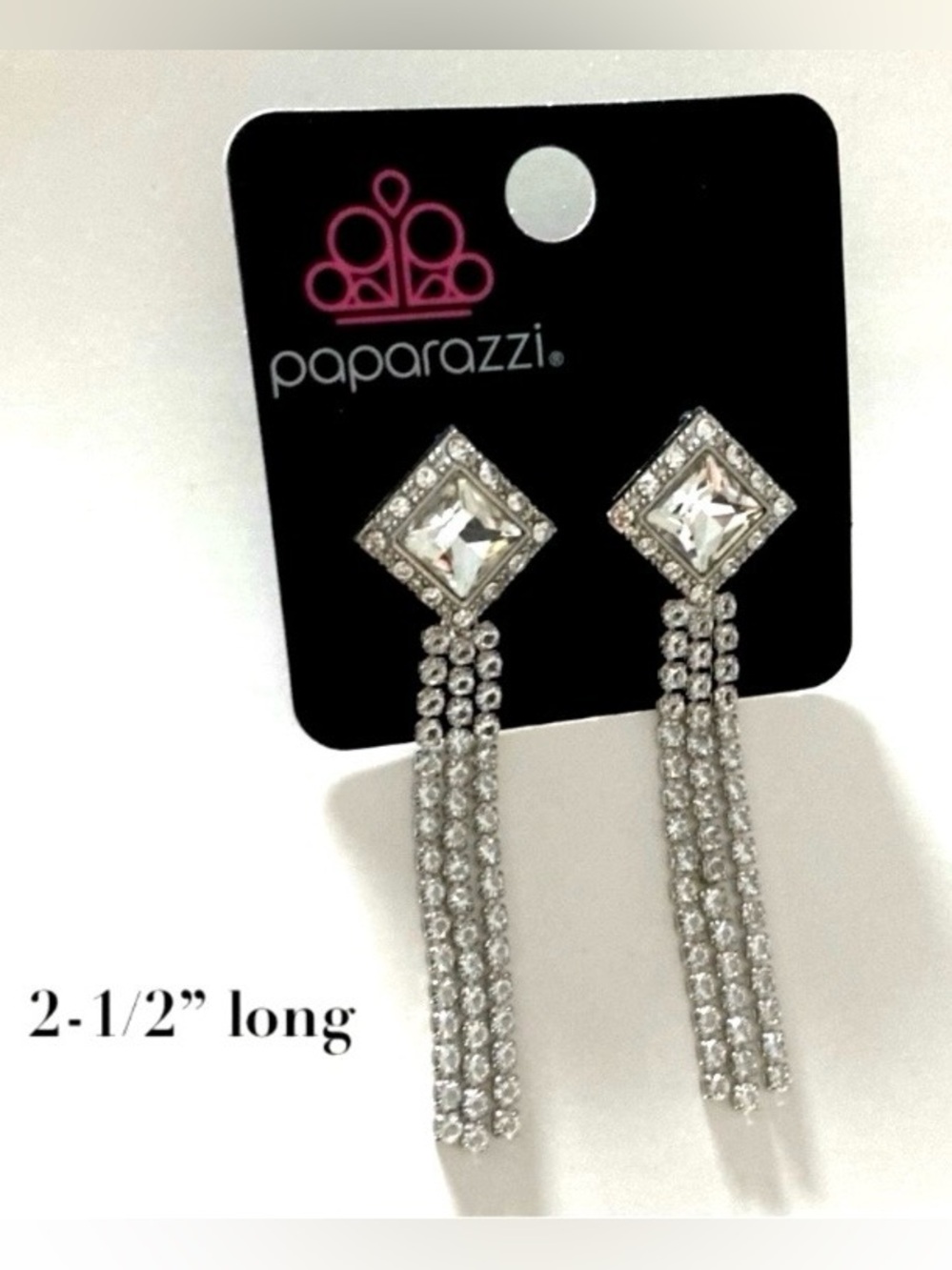 Paparazzi Geometric Rhinestone Jewelry Set - Picture 7 of 15